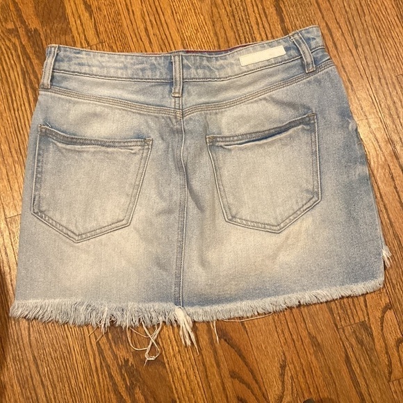 Cello Jean Cut Off Denim Skirt Size Medium - Picture 2 of 6